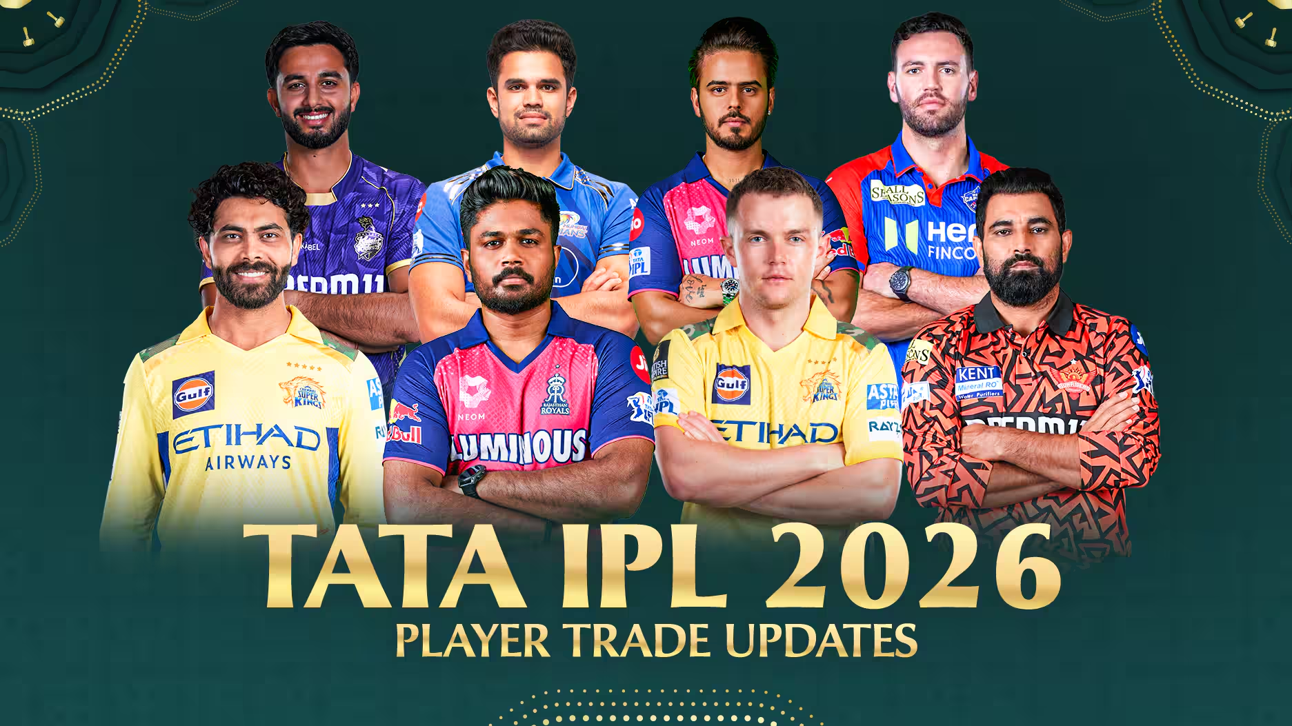 IPL 2026 all teams and captains - Billy247